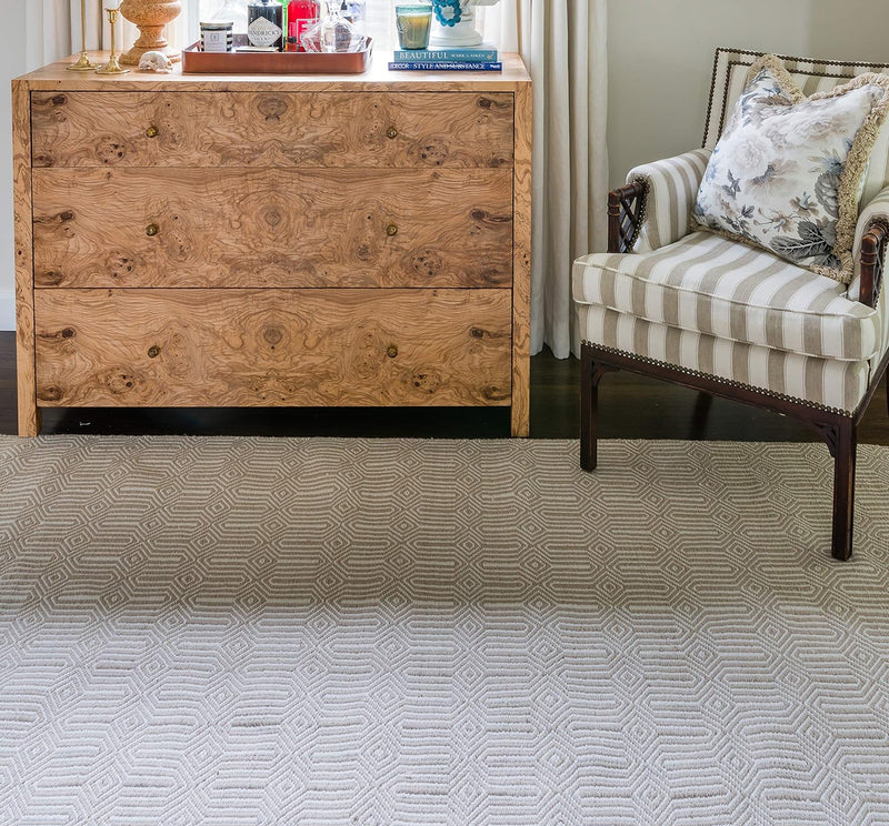 5x8 Beige Erin Gates by Momeni Hand Made Hand Woven Area Rug