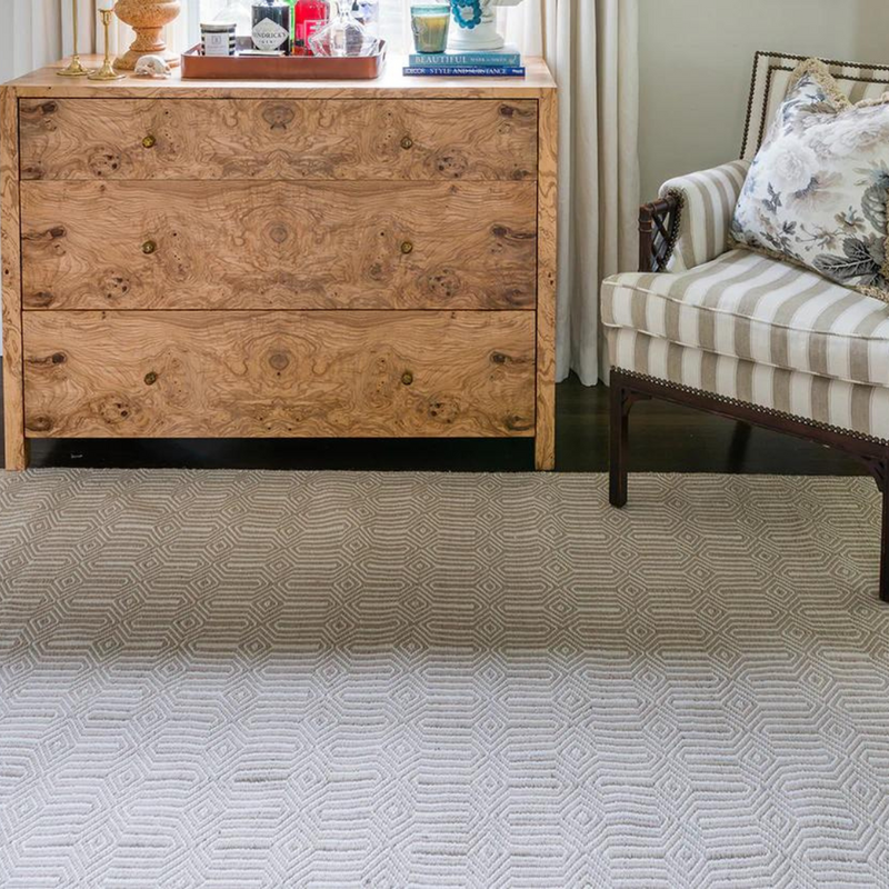 5x8 Beige Erin Gates by Momeni Hand Made Hand Woven Area Rug