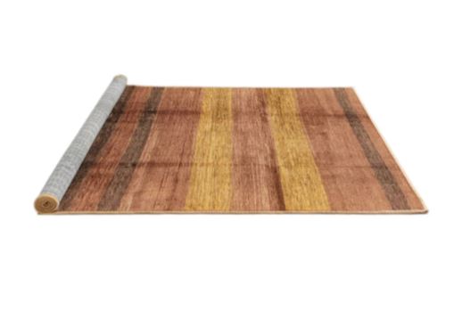 Size 2x3 Runner Orange Machine Washable Abstract Rug