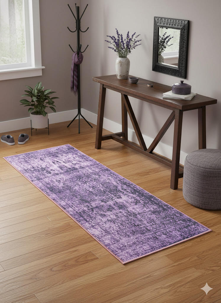 2' x 5' Washable Runner Area Rug