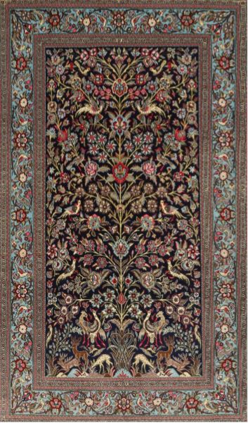 7x10 Khaki Green Traditional Persian Area Rug