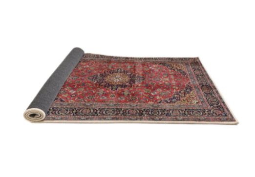 8x12 Red Traditional Saffron Medallion Area Rug