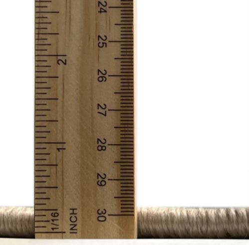 Square 7ft Light Brown Traditional Persian Area Rug