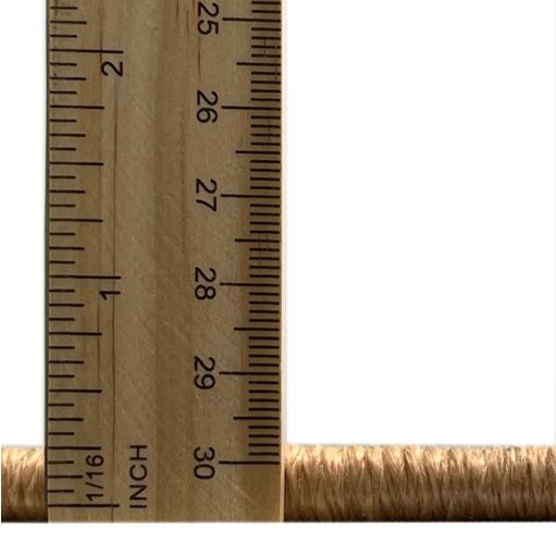 Square 8ft Light Copper Gold Traditional Persian Rug