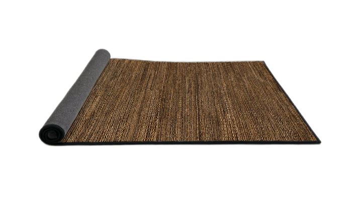 7x9 Red Abstract Modern Area Rug