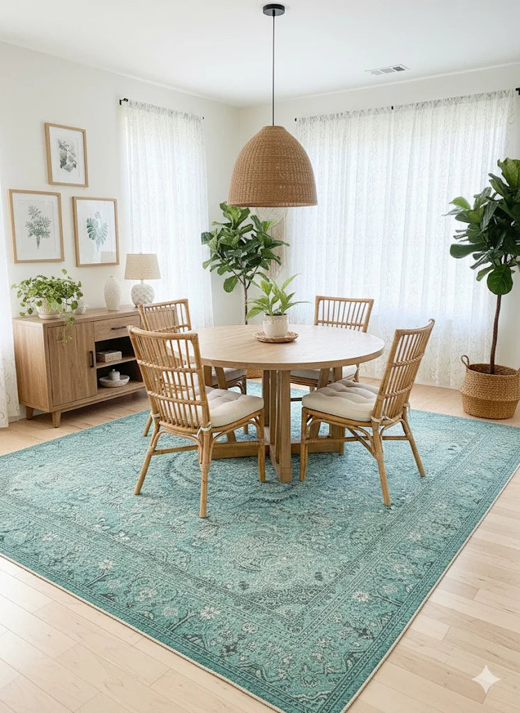 8' x 12' Washable Area Rug