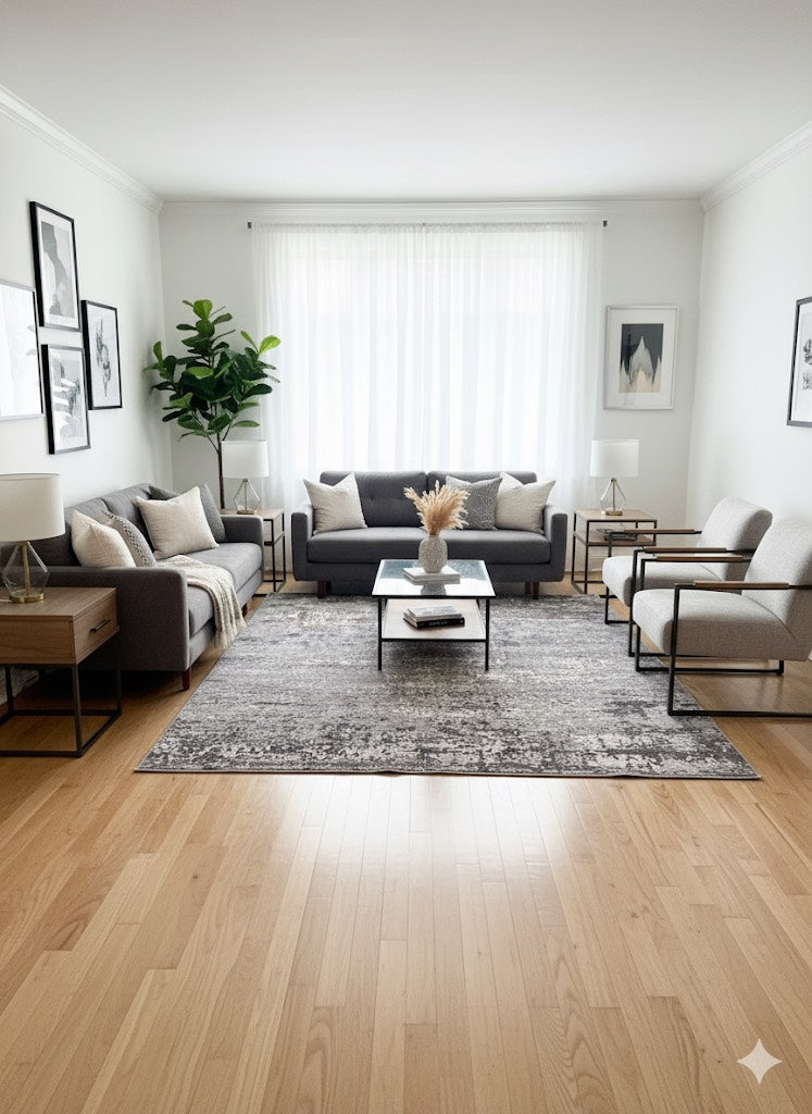 6' x 9' Washable Area Rug