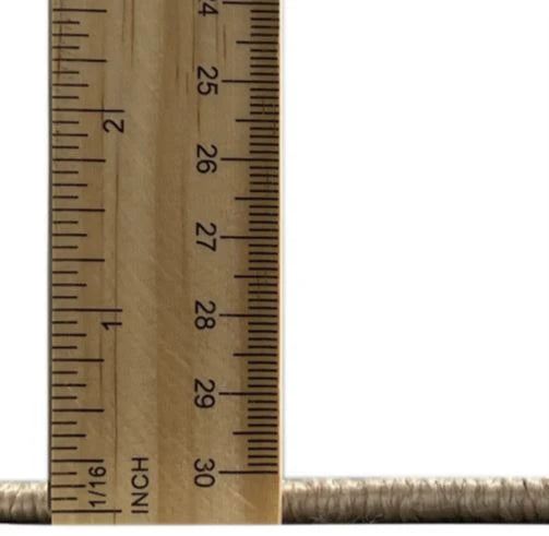 Square 8ft Sienna Brown Machine Washable Traditional Ru