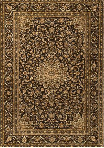 5x7 Brown Persian Traditional Rug