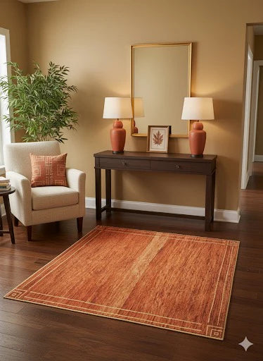 5x5 Square Washable Area Rug