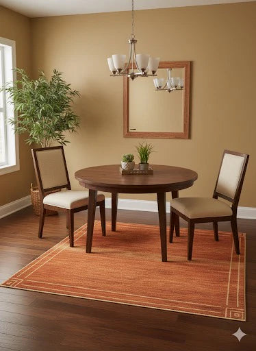 5x5 Square Washable Area Rug