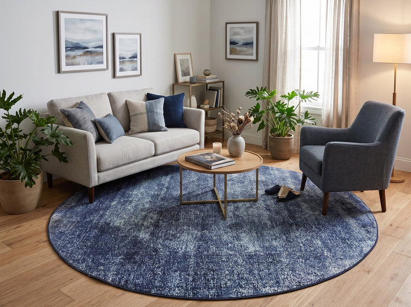 8' Round Area Rug