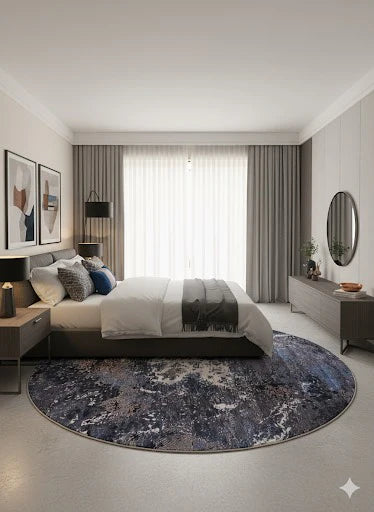 8ft Round Area Rug