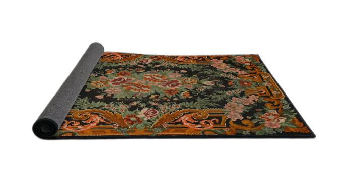 5' x 7' Red Traditional Medallion Area Rugs