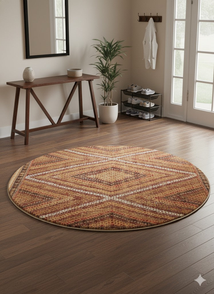 6ft Round Area Rug