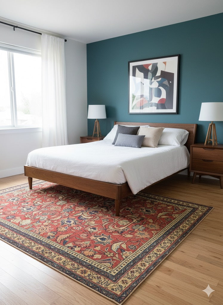 6' x 9' Washable Area Rug