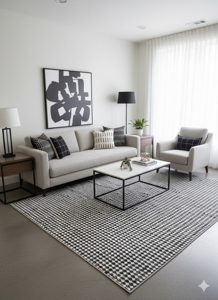 7' x 9' Washable Area Rug