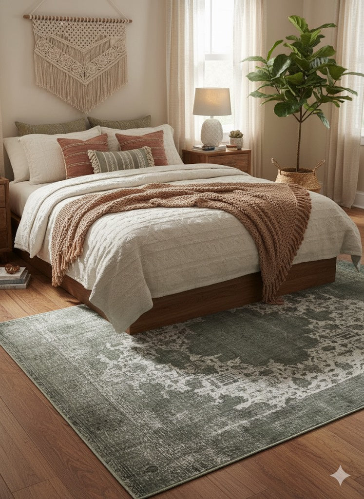 5' x 8' Washable Area Rug