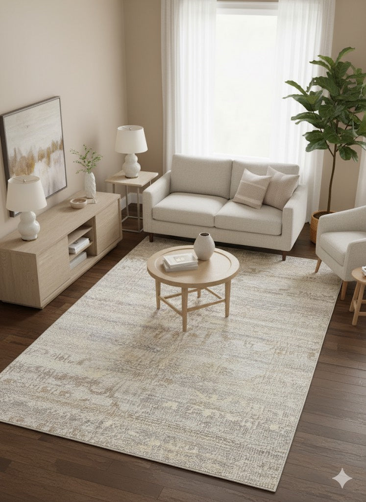 6' x 9' Washable Area Rug