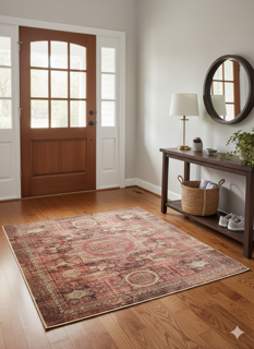 5'x5' Square Area Rug