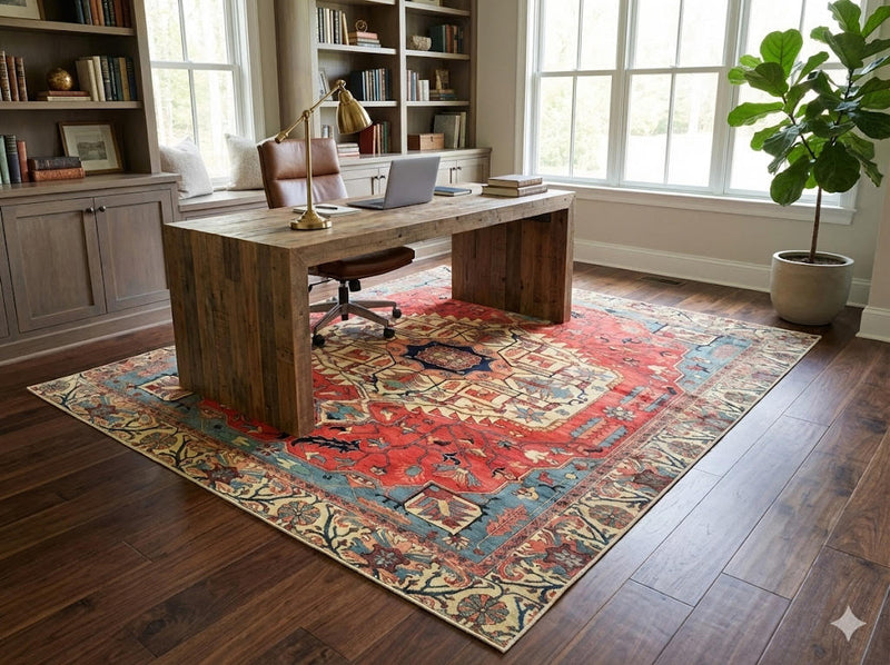 7' x 7' Square Area Rug