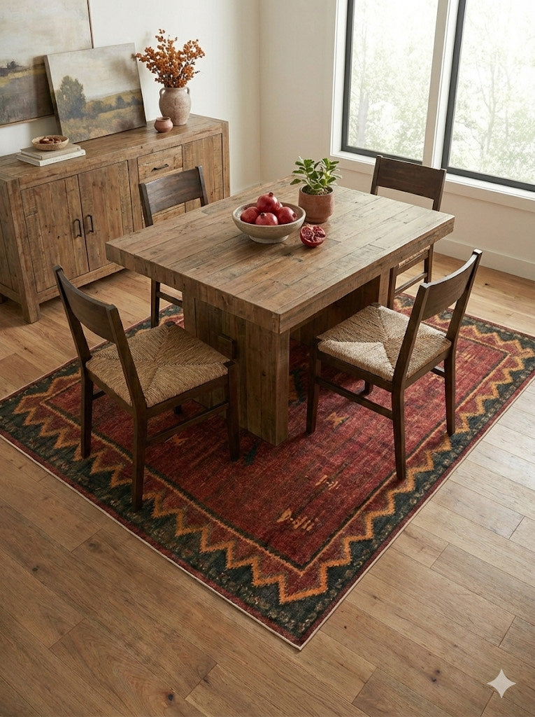 7' x 7' Square Area Rug
