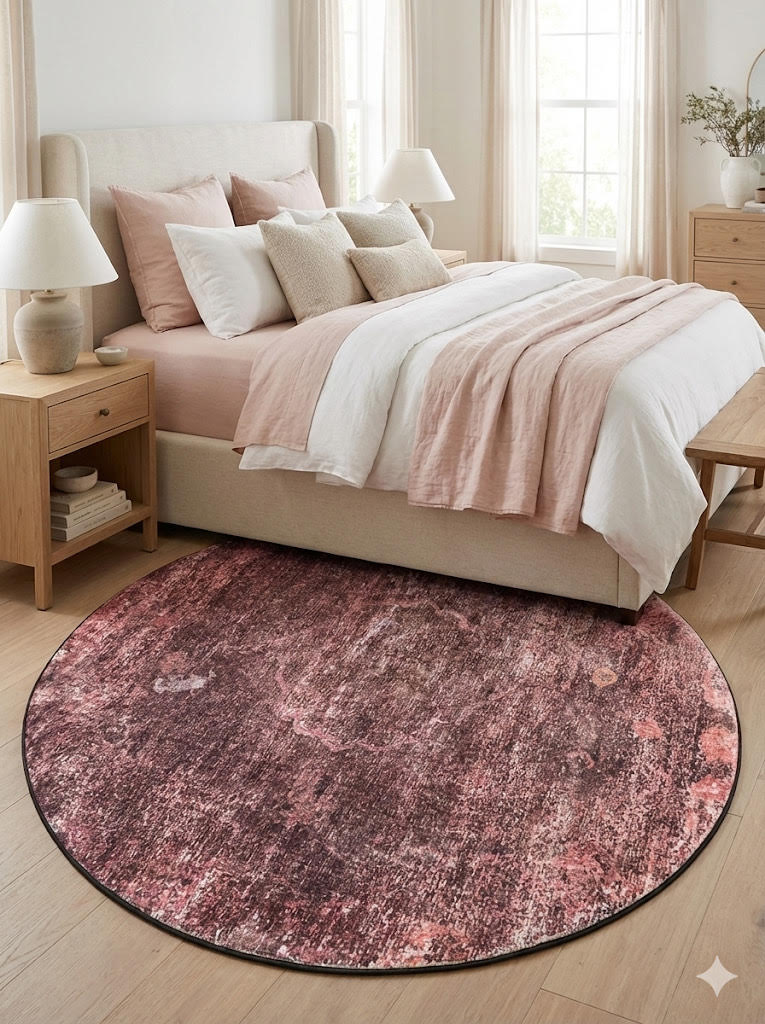 5' Round Area Rugs