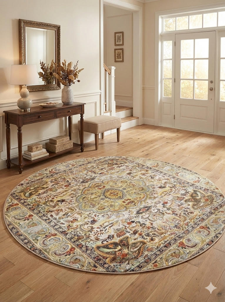 6' Round Area Rug