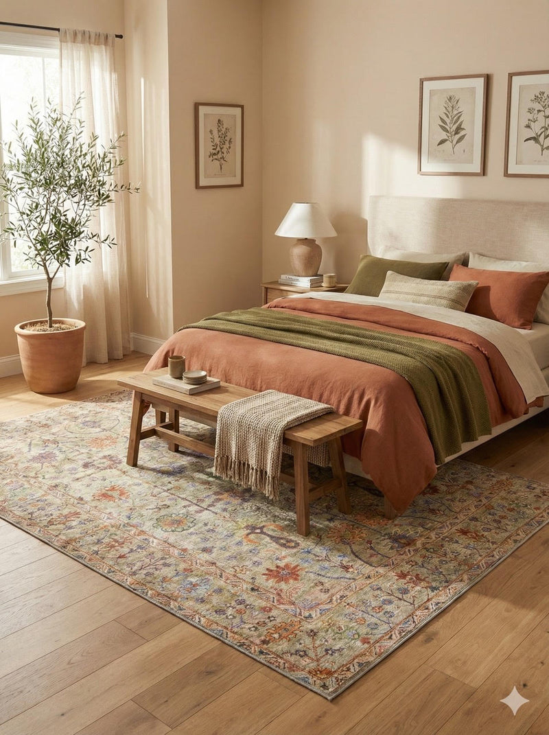 5' x 8' Washable Area Rug