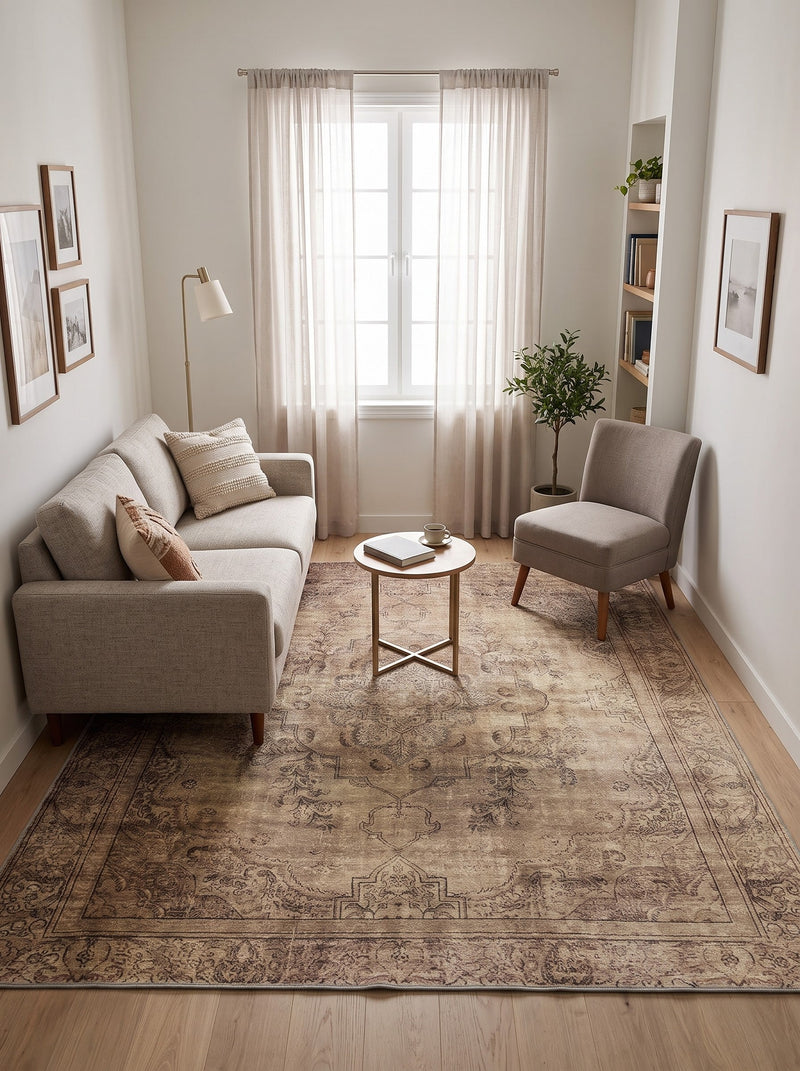 7' x 7' Square Area Rug