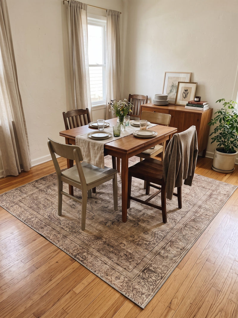 7' x 7' Square Area Rug