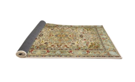 5' x 5' Square Multi Color Floral Traditional Area Rug