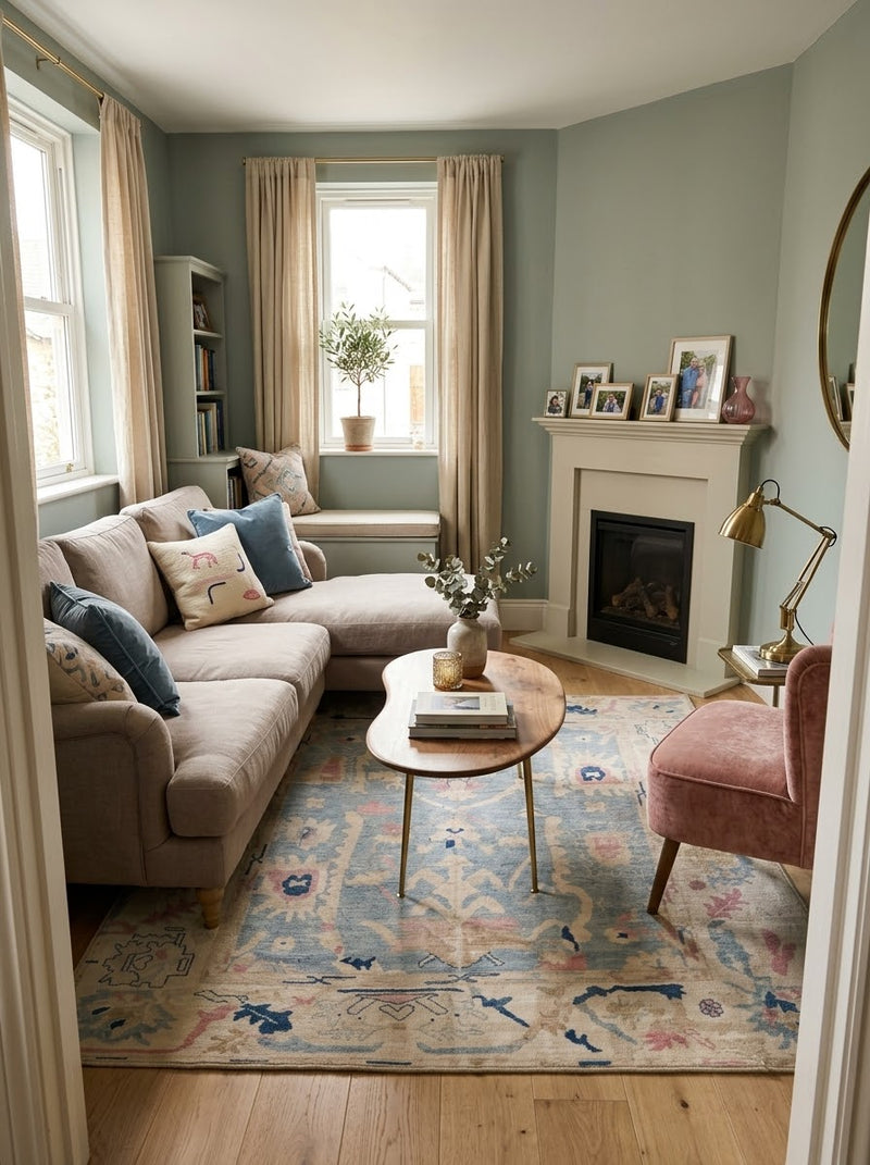 6' x 6' Square Area Rug