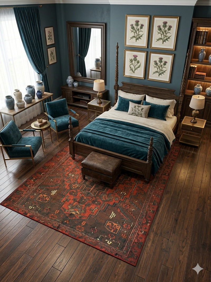 8' x 12' Stain-Resistant Spill Proof Area Rug
