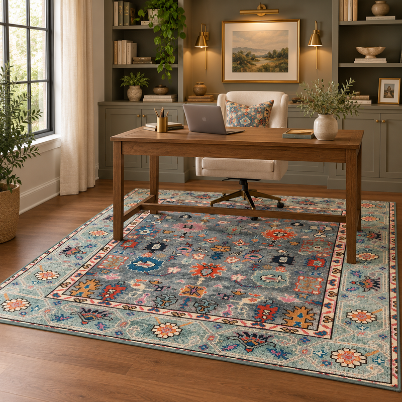 6' x 6' Square Area Rug