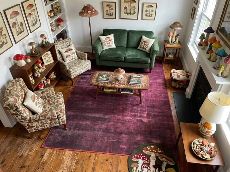 7' x 10' Purple Area Rug
