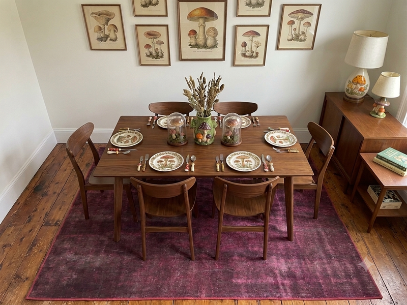 7' x 10' Purple Area Rug