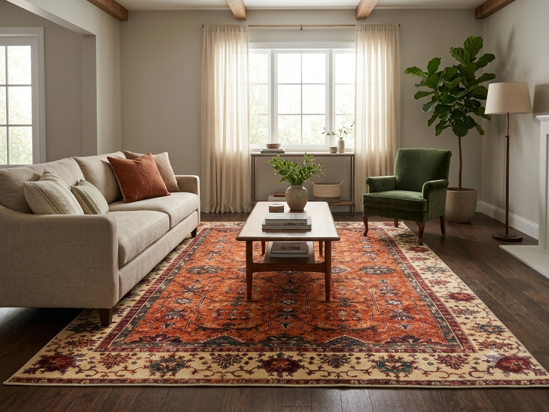 7' x 9' Super-Soft Cloud Flannel Area Rug