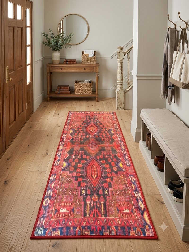 2' x 5' Super-Soft Cloud Flannel Material Runner Rug