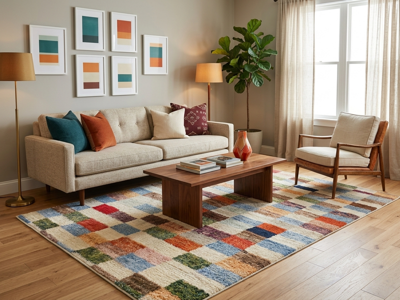 5' x 8' Super-Soft Cloud Flannel Material Area Rug