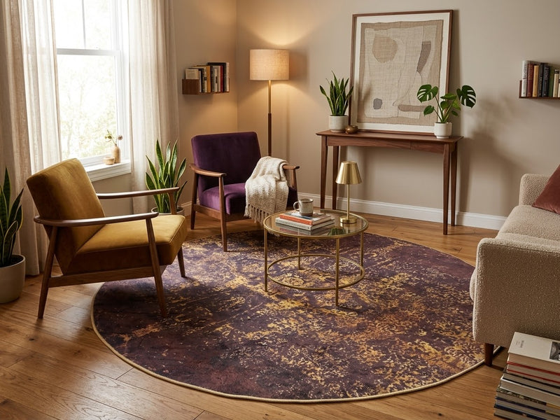 7' Round Area Rug