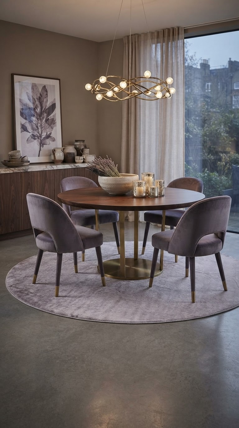 7' Round Area Rug