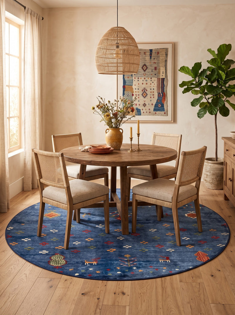 7' Round Area Rug