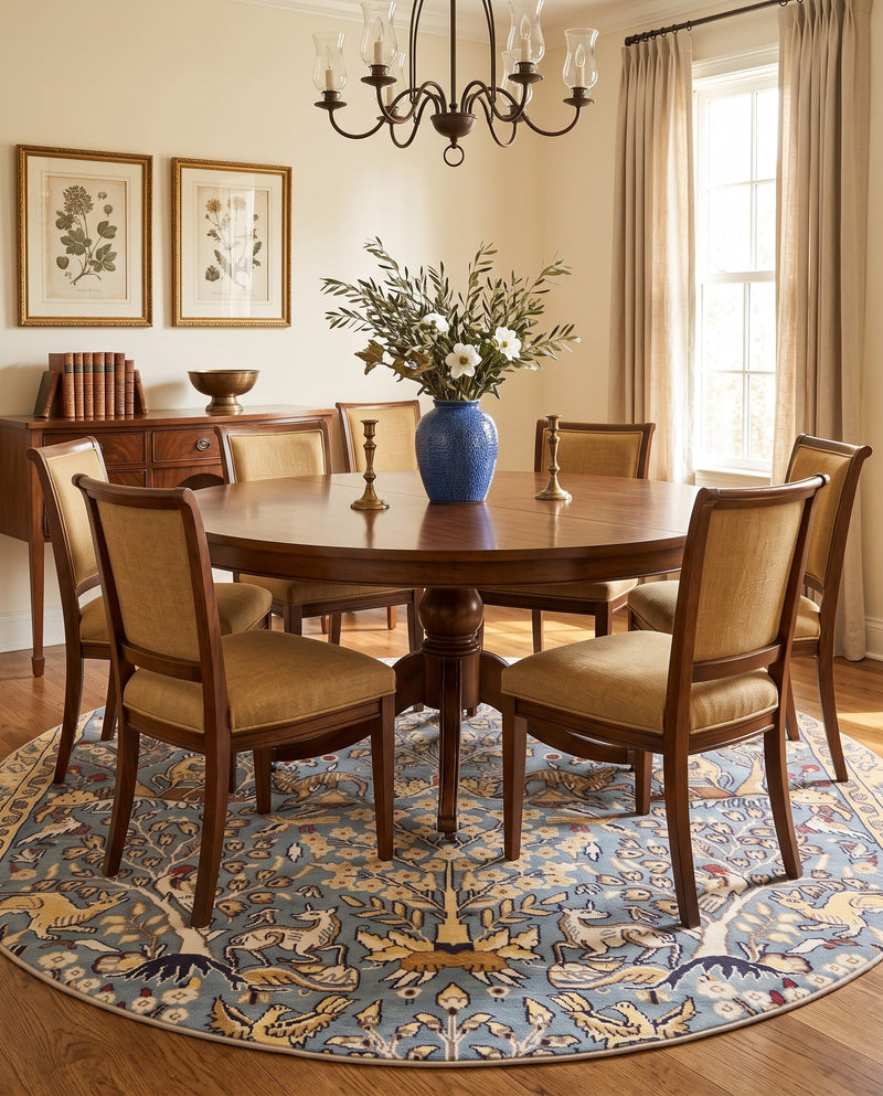 7' Round Area Rug