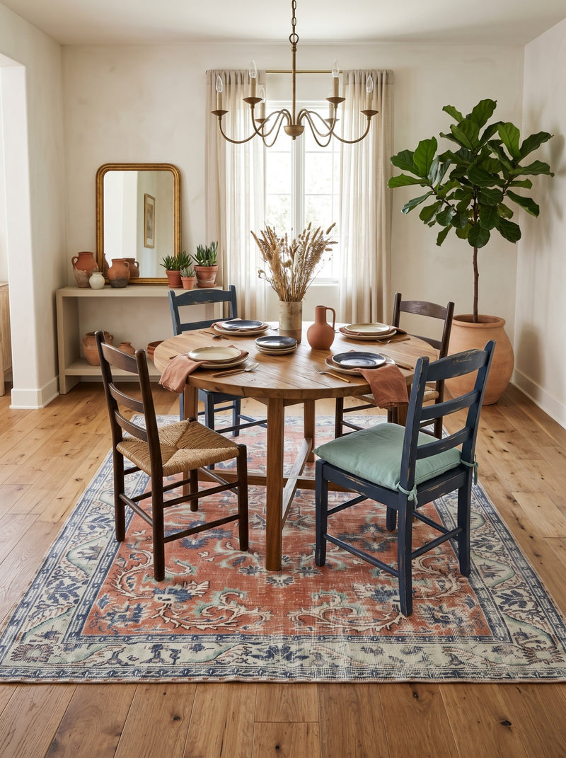 7' x 7' Square Area Rug