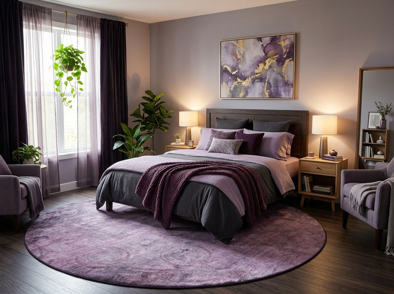 8' Round Area Rug