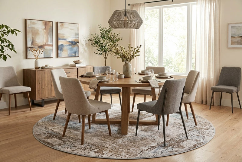 8' Round Area Rug