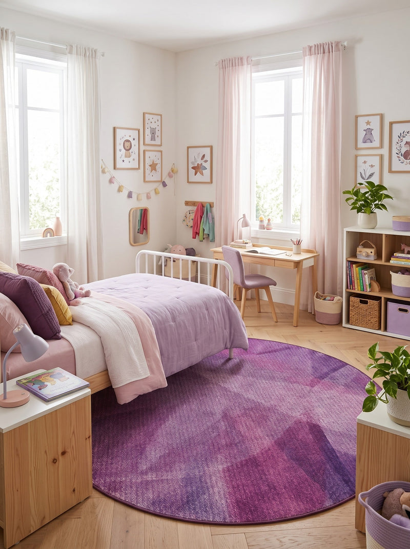 7' Round Area Rug