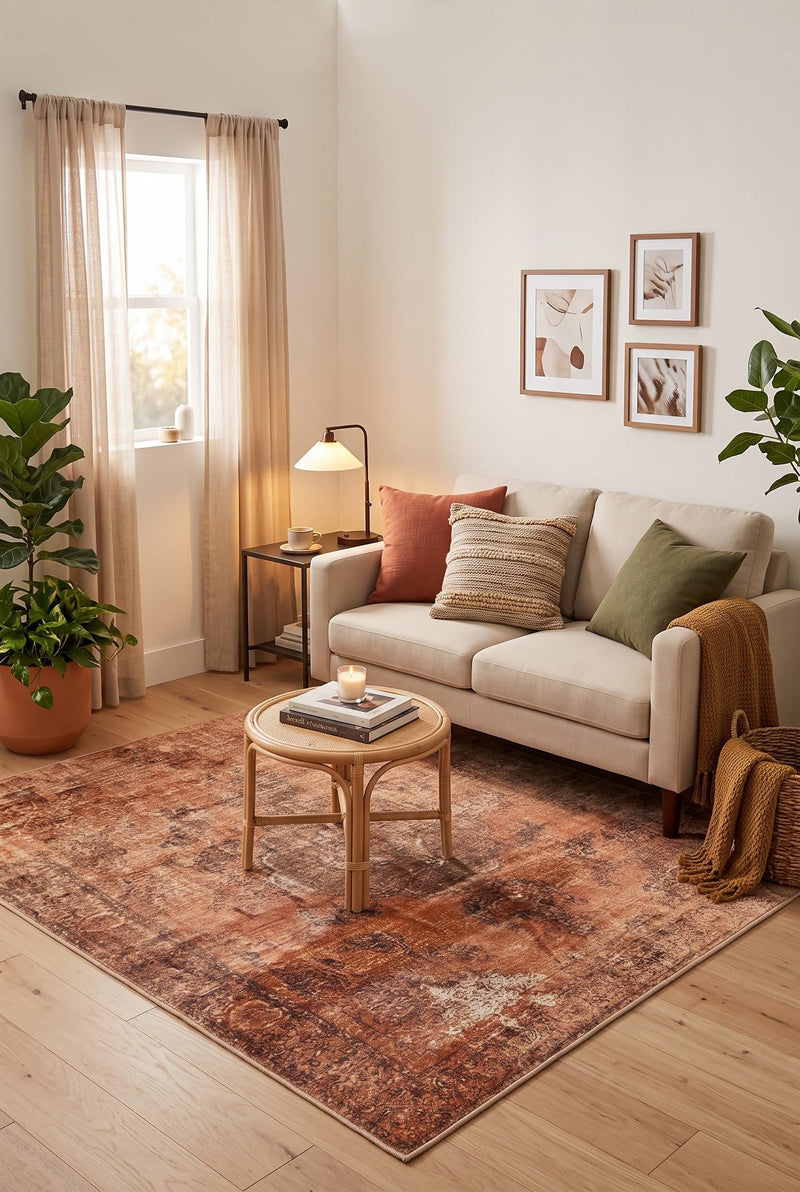 6' x 6' Square Area Rug