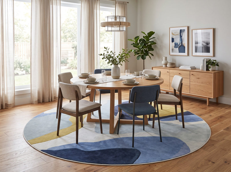 8' Round Area Rug